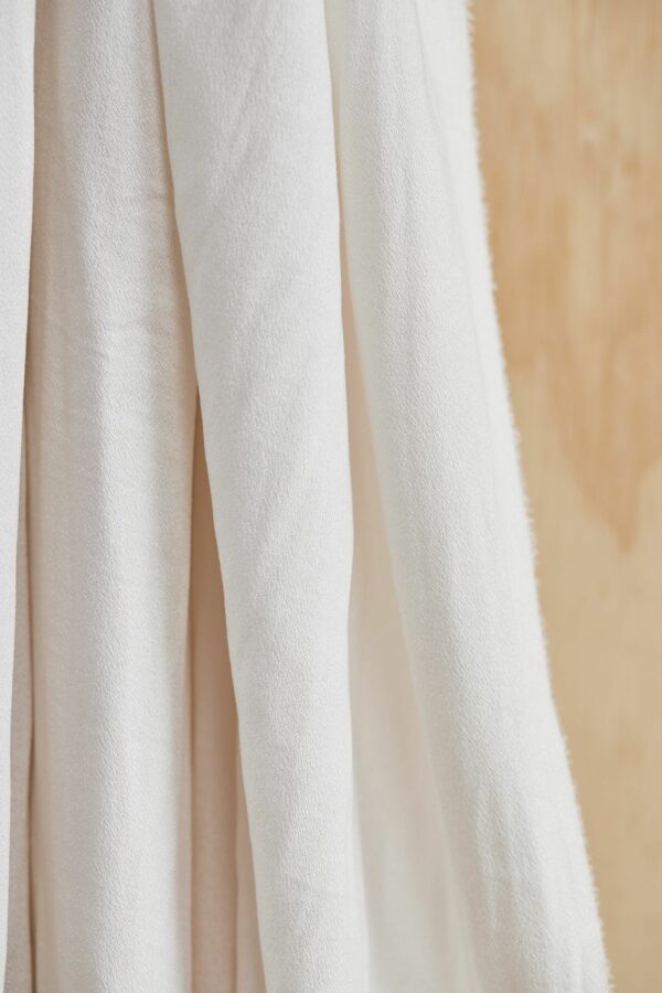 TENCEL™ Crispy Crepe // Meet Milk // Bright White