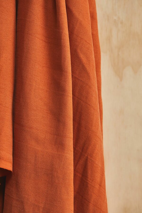 TENCEL™ Crispy Crepe // Meet Milk // Rust