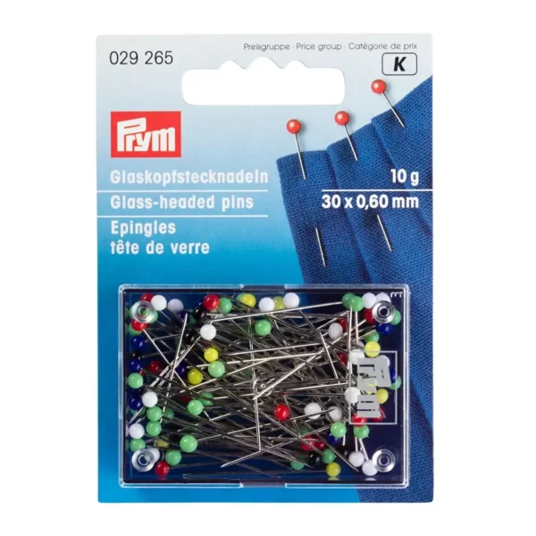 Glaskopfstecknadeln // Prym – Bild 3