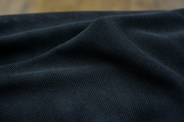 BIO Baumwolltüll / Navy Blazer – Bild 3