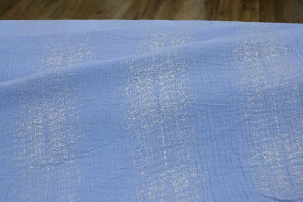 Musselin // Hot Foil // Azur – Bild 3