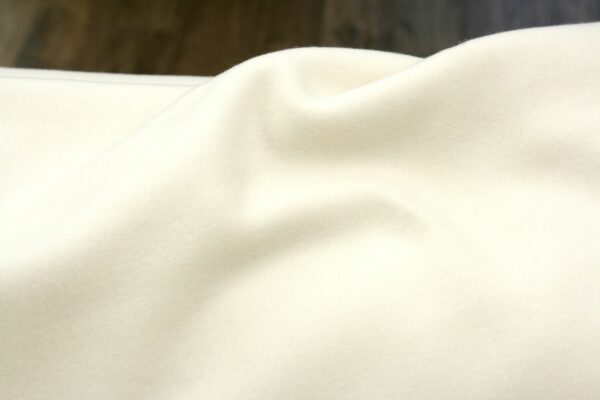 BIO Baumwollfleece // Ecru – Bild 3