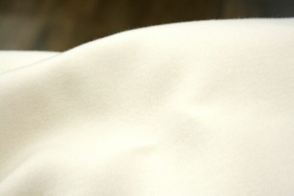 BIO Baumwollfleece // Ecru – Bild 2