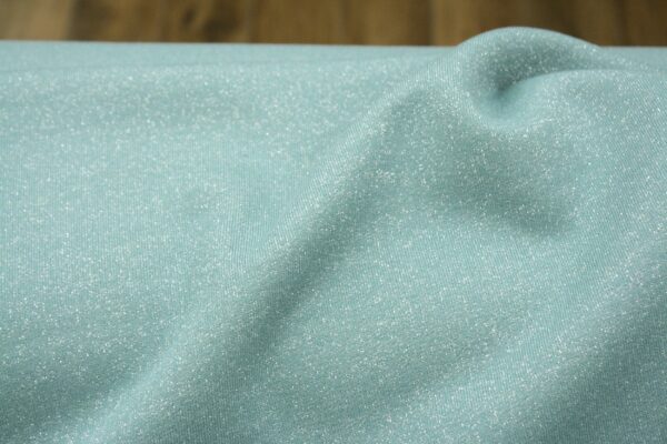 Glitzersweat // Mint Silber