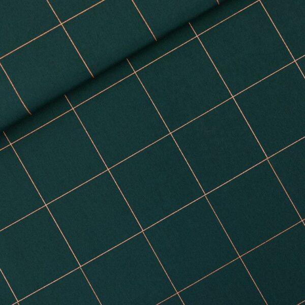 Gabardine Twill // SYAS //  Thin Grid // Green Gables