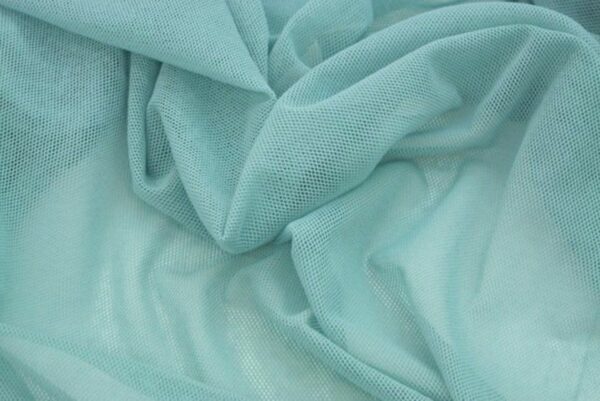 BIO Baumwolltüll / Stone Blue – Bild 2