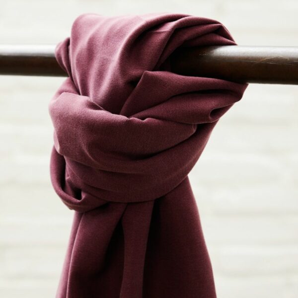 TENCEL™ Soft Stretch Twill // Meet Milk // Maroon