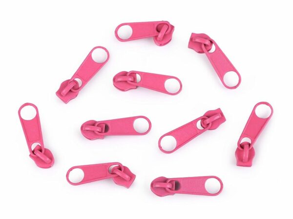 Schieber für Endlosreißverschluss // rosa