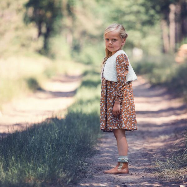 Viskose // SYAS // Camomile // Cashew Brown – Bild 4
