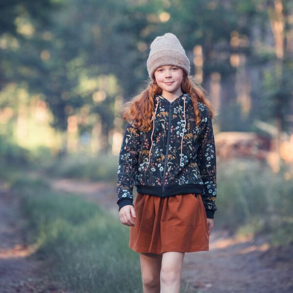 Babycord mit Elastan // SYAS // Umber Brown – Bild 6