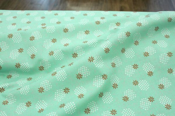 Popeline // Cotton and Steel // Modern Meadow // Spritely Sprouts // Mint