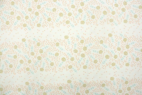 Popeline // Cotton and Steel // Modern Meadow // Flower Field // Honey – Bild 4