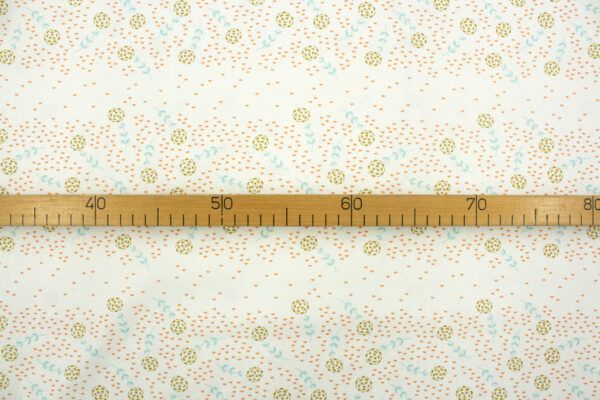 Popeline // Cotton and Steel // Modern Meadow // Flower Field // Honey – Bild 3