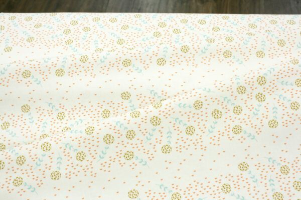 Popeline // Cotton and Steel // Modern Meadow // Flower Field // Honey – Bild 2