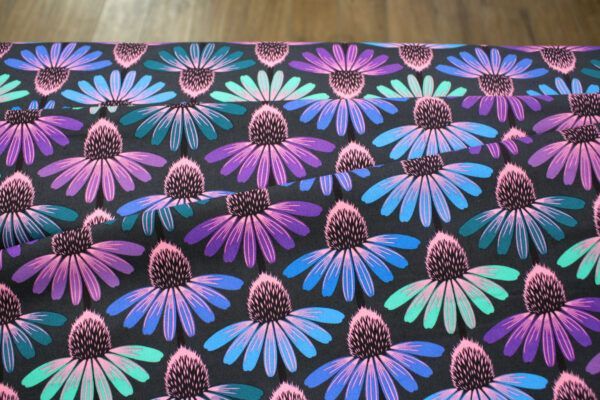 Popeline // Free Spirit // Echinacea Glow // Amethyst – Bild 3