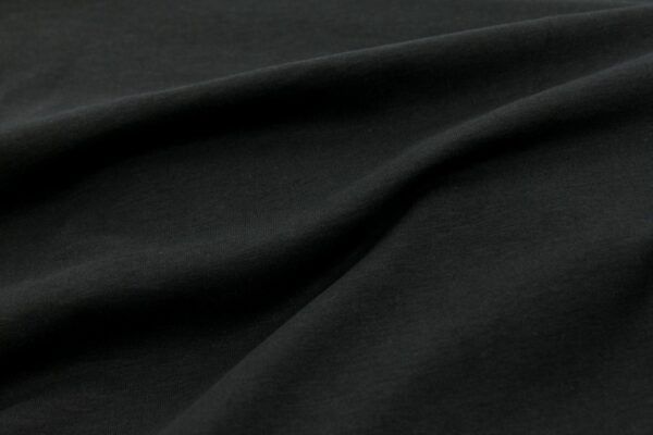 BIO Soft Touch Jersey // Ohne Elastan // Schwarz – Bild 4