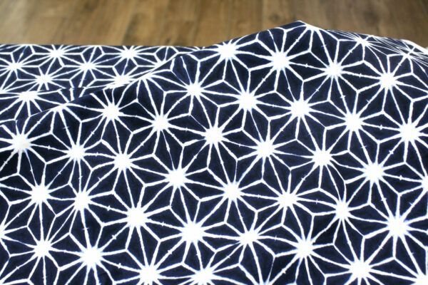 Popeline // Robert Kaufman // Shibori Blues // Navy – Bild 4