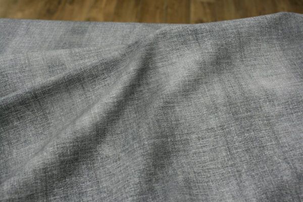 BIO French Terry // Jeanslook // Schwarz Grau