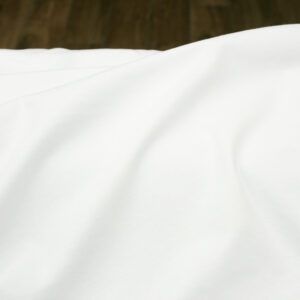 BIO Soft Touch Jersey // Ohne Elastan // Weiß