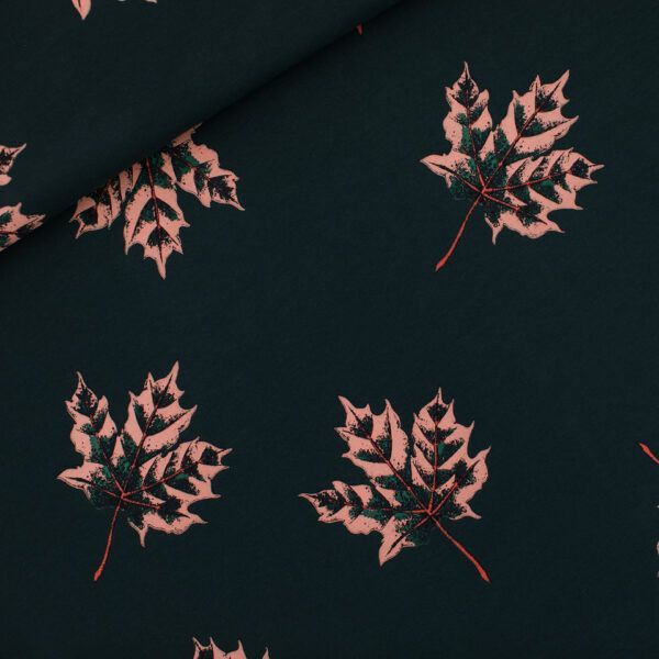 French Terry // SYAS // Maple Leaves // Forest River
