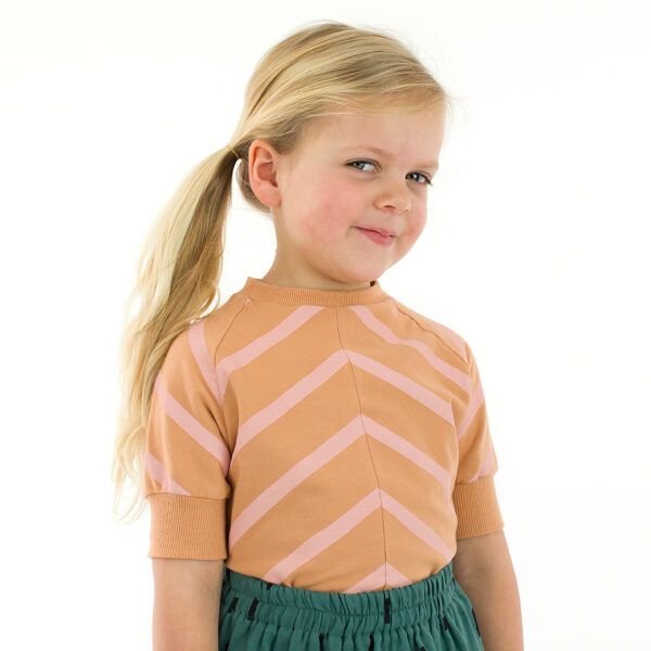 French Terry // SYAS // Diagonals XL // Bockshornklee Braun – Bild 3