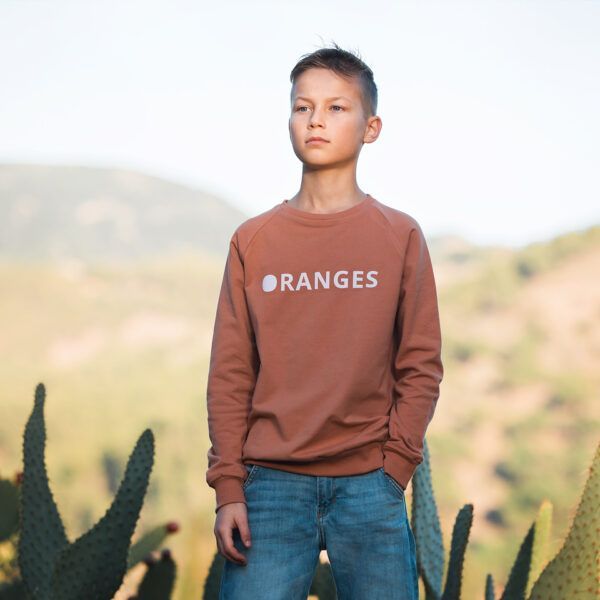French Terry // SYAS // Pecan Brown – Bild 2