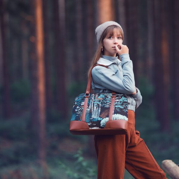 Babycord mit Elastan // SYAS // Umber Brown – Bild 7