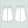 Schnittmuster // The Assembly Line // A-Line Midi Skirt XS-L oder XL-3XL – Bild 3