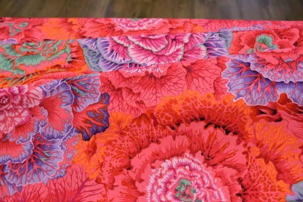 Popeline // Kaffe Fassett // Brassica // Red – Bild 3