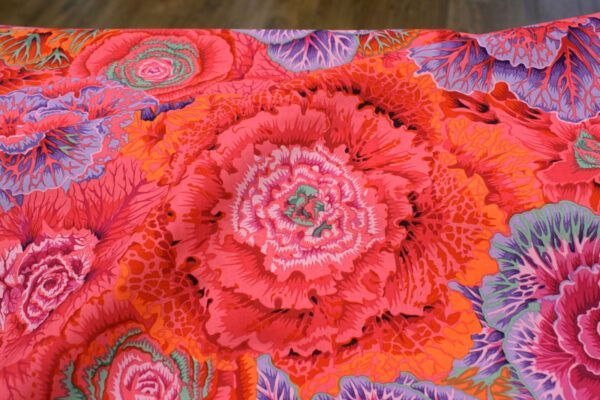Popeline // Kaffe Fassett // Brassica // Red – Bild 2