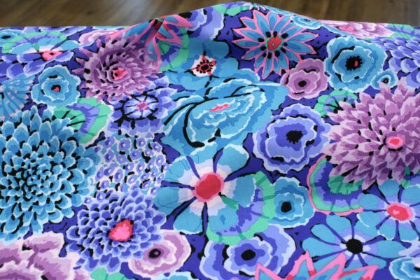 Popeline // Kaffe Fassett // Enchanted // Blue – Bild 4