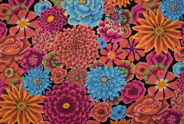 Popeline // Kaffe Fassett // Enchanted // Dark – Bild 5