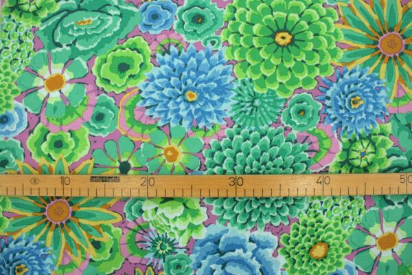 Popeline // Kaffe Fassett // Enchanted // Green – Bild 4