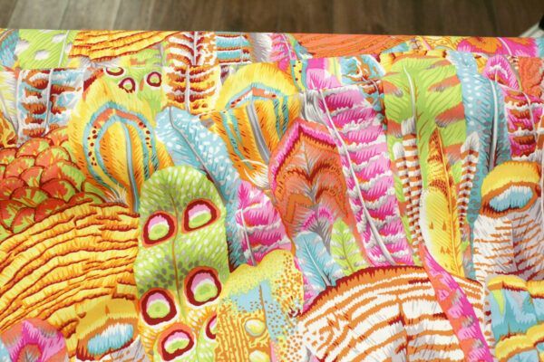 Popeline // Kaffe Fassett // Feathers // Yellow