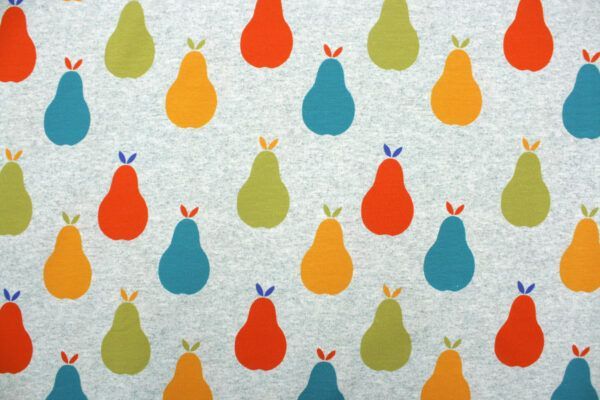Baumwolljersey // Bunte Birnen – Bild 3