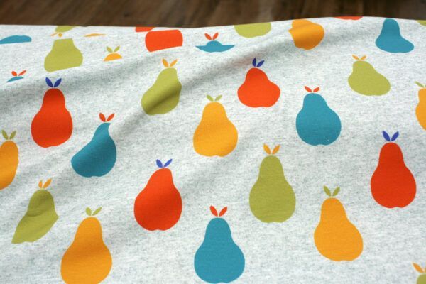 Baumwolljersey // Bunte Birnen