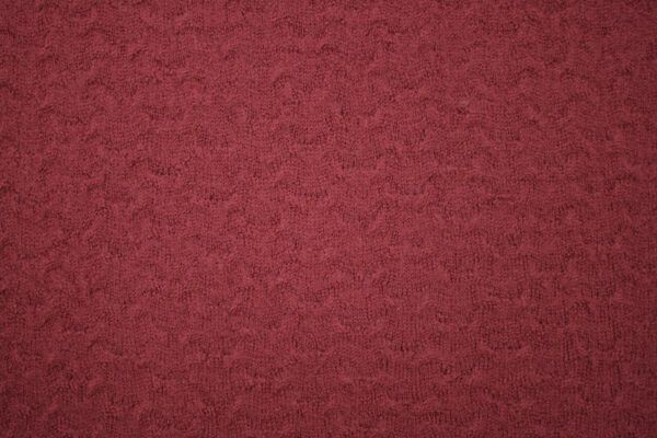 Merinostrick // Muster // Fuchsia – Bild 5