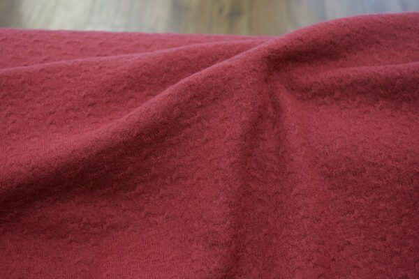 Merinostrick // Muster // Fuchsia – Bild 2
