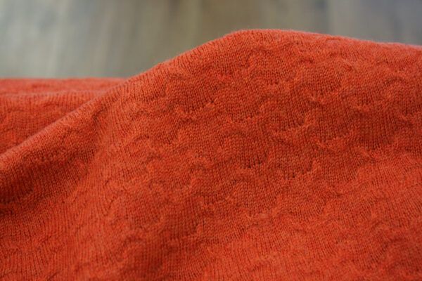 Merinostrick // Muster // Orange