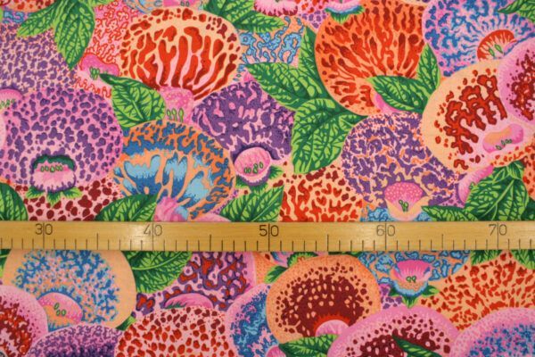 Popeline // Kaffe Fassett // Ladys Purse // Red – Bild 5