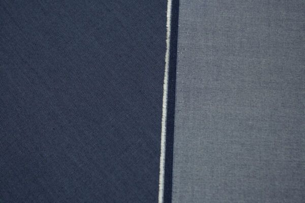Lyocell // Jeansoptik // Blau – Bild 3