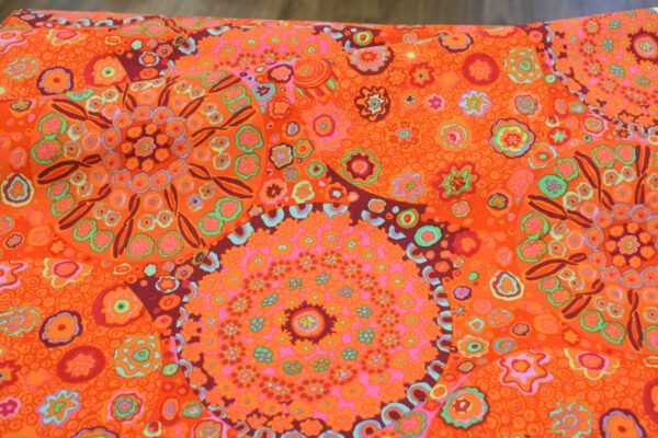 Popeline // Kaffe Fassett // Millefiore // Tomato – Bild 4
