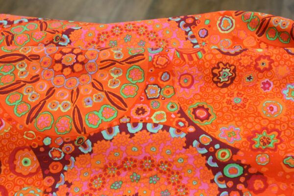 Popeline // Kaffe Fassett // Millefiore // Tomato – Bild 3