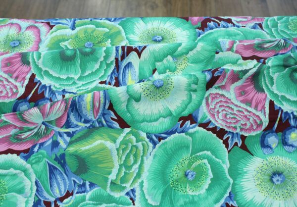 Popeline // Kaffe Fassett //  Poppy Garden // Green – Bild 2