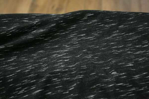 Baumwoll-Viskosejersey // Sakura // Black White