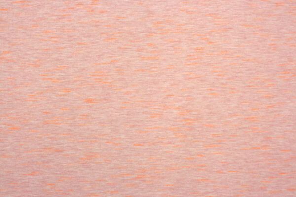 Baumwoll-Viskosejersey // Sakura // Peach Neon Orange – Bild 4