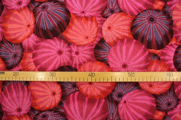Popeline // Kaffe Fassett // Sea Urchins // Red – Bild 4