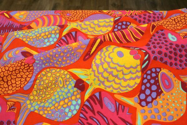 Popeline // Kaffe Fassett // Shoal // Tomato – Bild 7