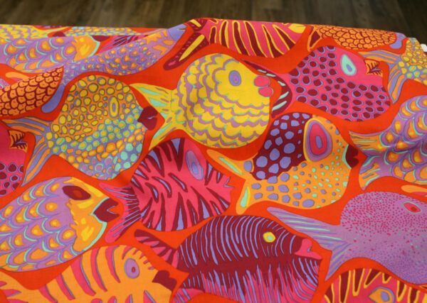 Popeline // Kaffe Fassett // Shoal // Tomato