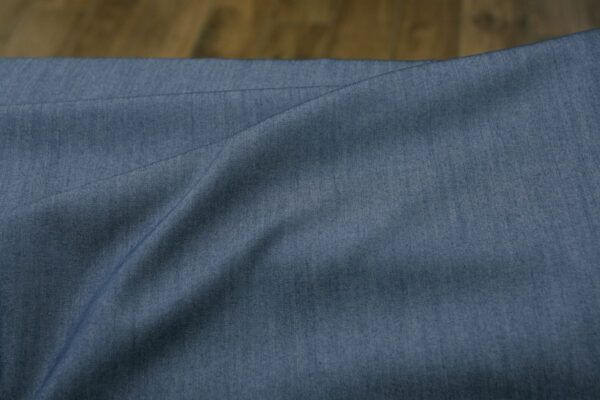 Jeansstretch Viskose // Blau – Bild 3
